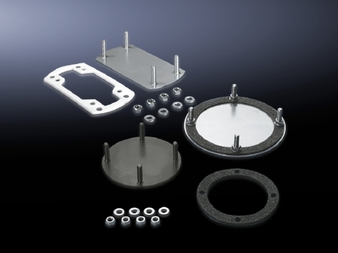 Cover plate, for support arm connection