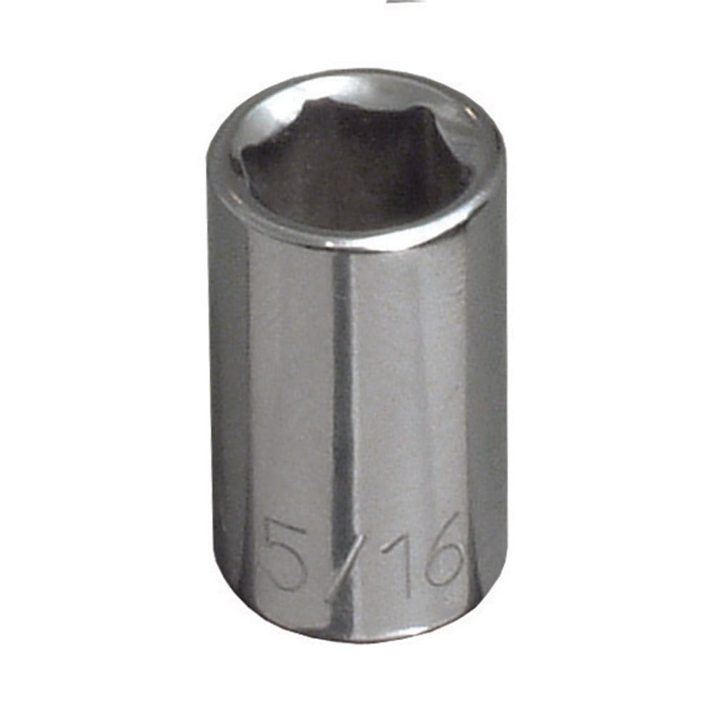 3/8-Inch Standard 6-Point Socket, 1/4-Inch Drive