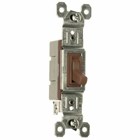 Single Pole Switch, Grounded Terminals, 15 amps, 120 volts, Brown. Available in bulk packs of 120. Add U to end of Catalog Number. Example: 660GU