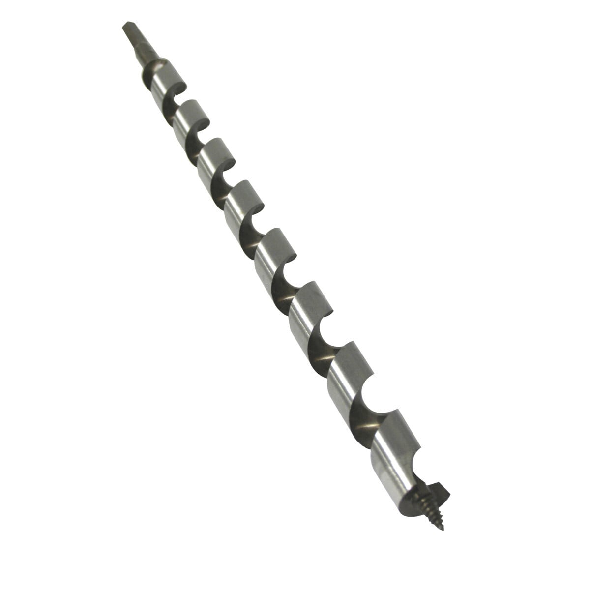 Nail Eater Extreme 1"  (25.4 mm) hole diameter.  18" (457.2 mm)overall length.  Improved cutting edge provides 30 percent longer life span.  Patented new design for improved cutting and cleaner holes.  Self-feeding screw point draws bit through wood.  Unique patented design cutting angle - smoother starts, reduced cutting loads.  Made of super tough, heat-treated steel.  Cuts through nails and provides longer life.  Shorty bits - for working in tight places, yet still can go through three abutting 2 x 4s.