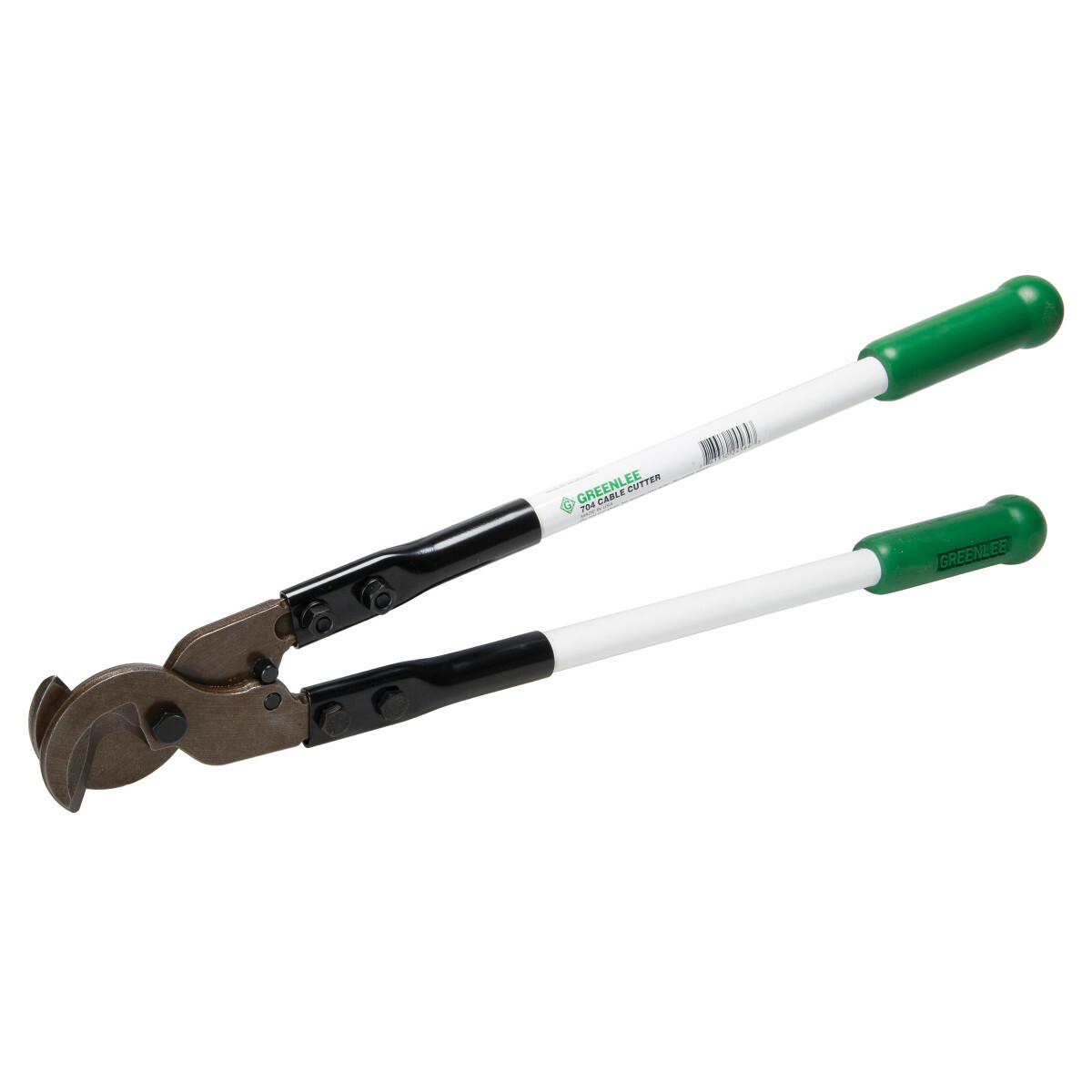 Heavy-Duty Cable Cutter 21".  Stong, lightweight fiberglass handles.  Adjustable pivot bolt provides for blade adjustment.  Replaceable, forged, heat-treated and precision ground blades.