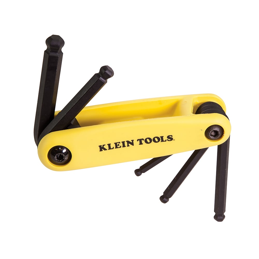 Grip-It Ball End Hex Set, 5-Key, SAE Sizes