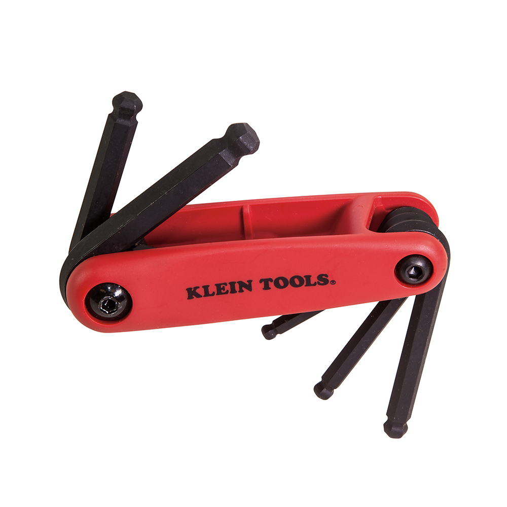 Grip-It Ball End Hex Set, 5-Key, Metric Sizes