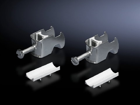 Cable clamps, for C rails
