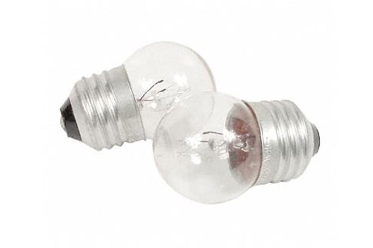 GE, 7 1/2S TRAY, 7.5 WTT, 130 V, 53 LM, 1.375 IN Diameter, 2.25 IN Length, Medium Screw (E26) Base, 1400 HR Average Life