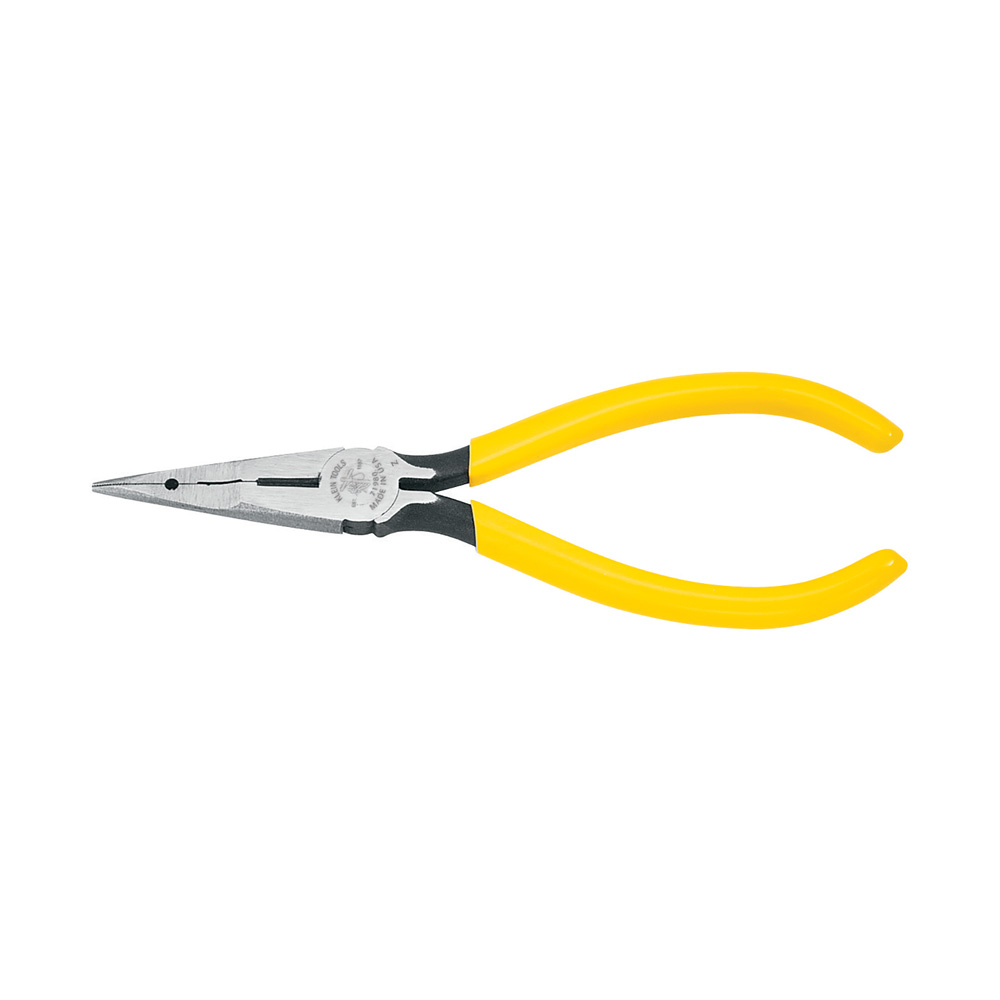 Telephone Work Pliers, Needle-Nose Side-Cutters, Type L1, 6-1/2-Inch