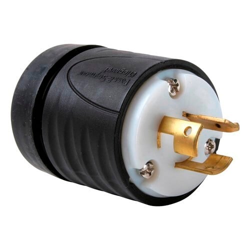 Locking Plug Non-nema 2pole 3wire 20amp 250volt Gator Grip
