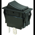 IDEAL, Rocker Switch, Full-Size, On-Off, Voltage Rating: 125, 227 VAC, Amperage Rating: 20, 15 AMP, Action: SPST, Number Of Poles: 1, Connection: Spade, 2 Terminals, Size: 1.700 IN Length X 0.970 IN Weight X 190 IN Height, Mounting: 0.830 IN X 1.450 IN Hole, Operating Temperature: 32 To 185 DEG F, Hp Rating: 2 HP At 110 To 250 VAC, Panel Thickness: 0.125 IN