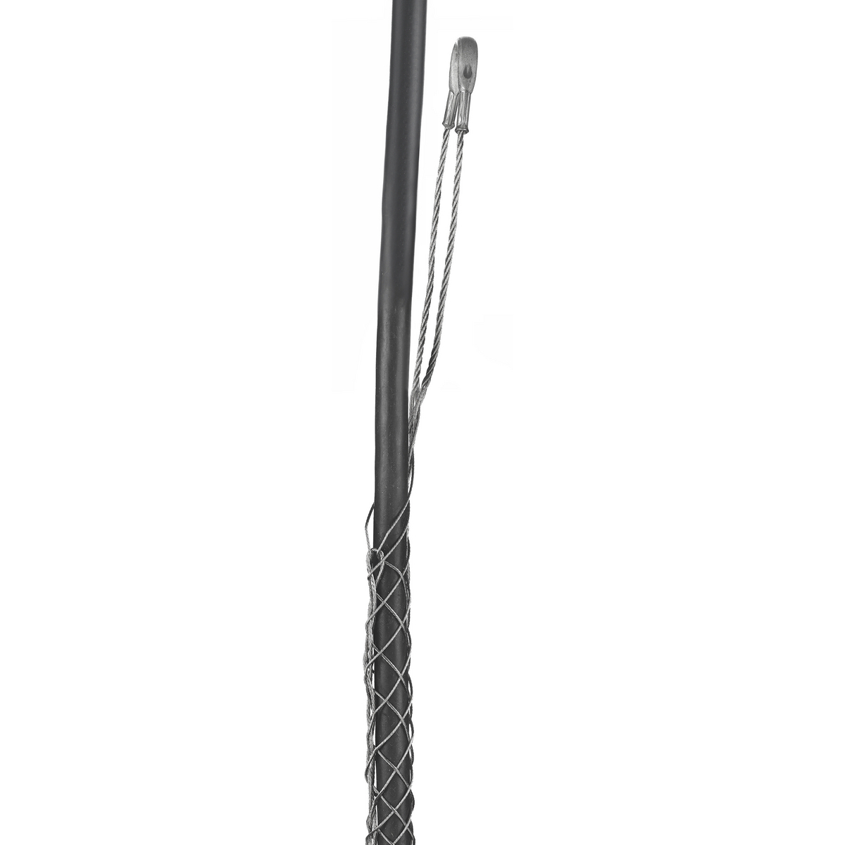 Support Grips, Offset Eye, Single Weave, Split Mesh, Lace Closing, Tin-Coated Bronze, 1.75-1.99"