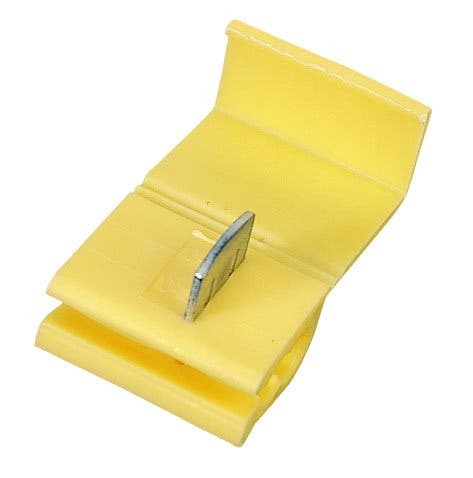 IDEAL, Tap Splice Connector, Size: 12 To 10 AWG, Color: Yellow, Voltage Rating: 600 V Max, Temperature Rating: 75 DEG C