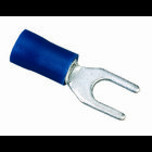 IDEAL, Spade Terminal, Vinyl Spade, Cable Size: 16 - 14 AWG, Stud Size: 8 IN, Insulation: Vinyl Insulated, Material: Tin Plated Brass