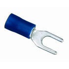 IDEAL, Spade Terminal, Vinyl Spade, Cable Size: 16 - 14 AWG, Stud Size: 8 IN, Insulation: Vinyl Insulated, Material: Tin Plated Brass