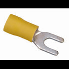 IDEAL, Spade Terminal, Vinyl Spade, Cable Size: 12 - 10 AWG, Stud Size: 6 IN, Insulation: Vinyl Insulated, Material: Tin Plated Brass