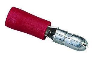 IDEAL, Bullet Disconnect, Vinyl Insulated, Wire Size: 22 - 18 AWG, Voltage Rating: 300 V, Insulation: 0.150 IN Diameter, Temperature Rating: 75 DEG C