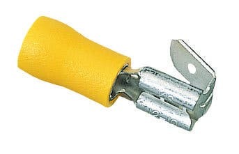 IDEAL, Stack Disconnect, Vinyl Insulated Multi, Wire Size: 12 - 10 AWG, Voltage Rating: 300 V, Insulation: 0.244 IN Diameter, Tab Size: 0.250 IN X 032 IN, Temperature Rating: 75 DEG C