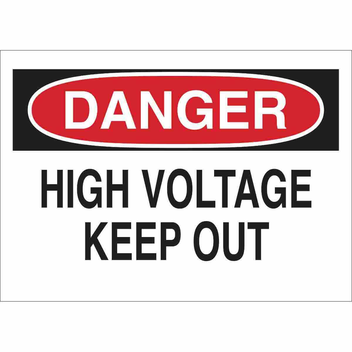 ELECTRICAL HAZARD SIGN