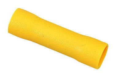 IDEAL, Butt Splices, Vinyl Butt, Size: 12 To 10 AWG, Voltage Rating: 600 V Max, Temperature Rating: 75 DEG C