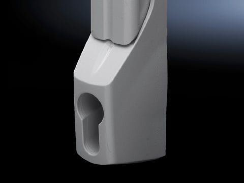 Comfort handle, for TS, TS IT, SE, PC, IW, For semi-cylinder