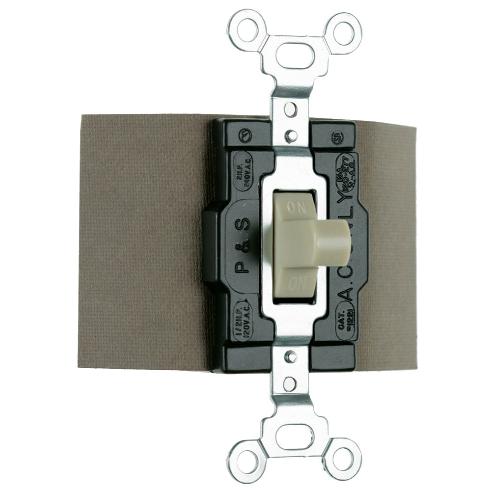 1222I Double-Pole, Double-Throw Switch, 15 Amp, 120/277V