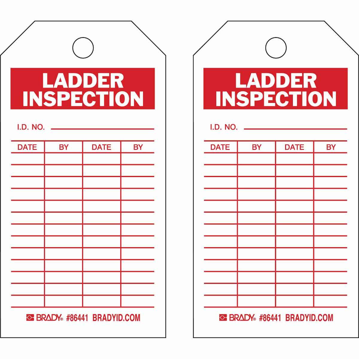 INSPECTION & MATERIAL CONTROL TAGS