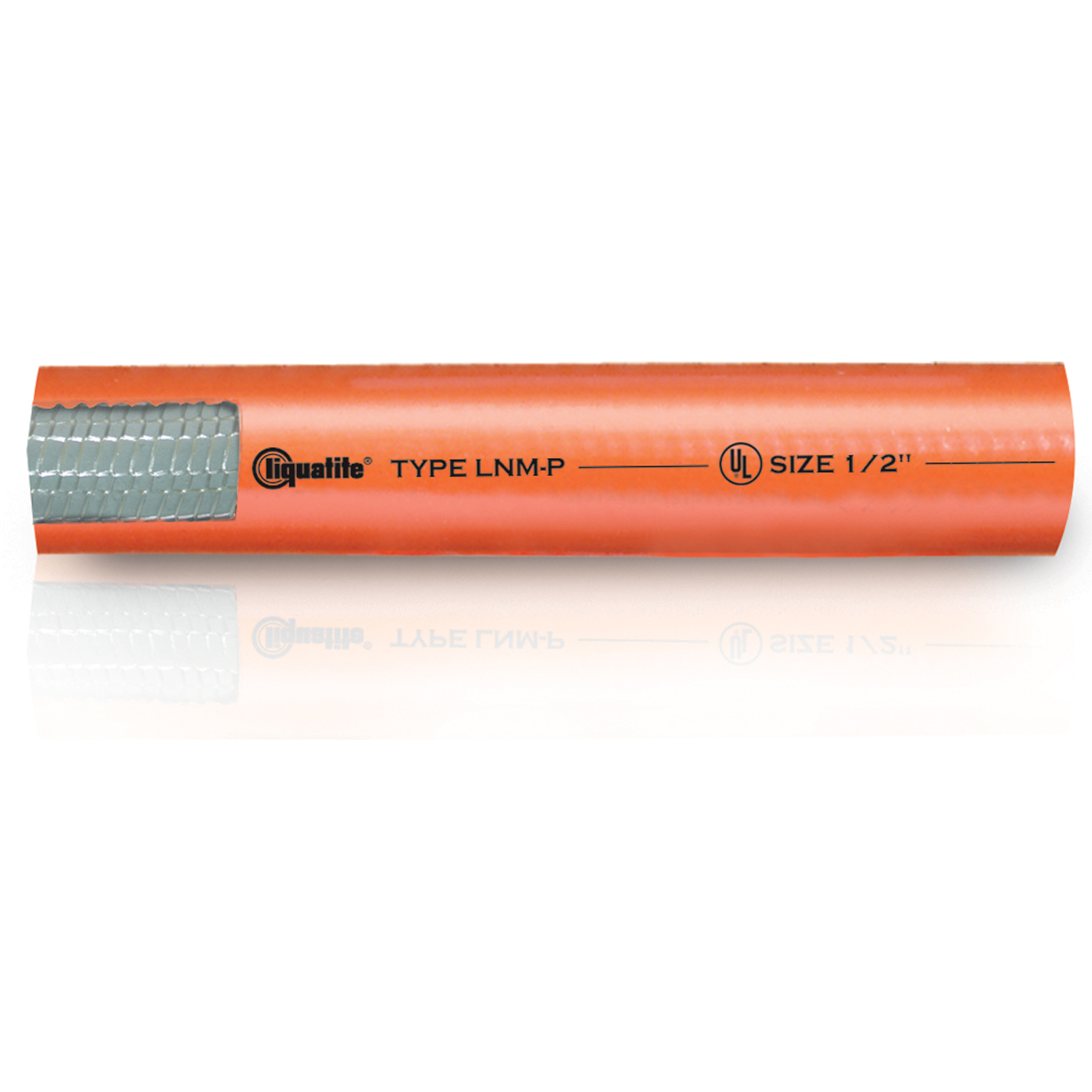LNM-P 12 ORNGE 3/4IN.175FT.CTN This UL and CSA listednonmetallic liquidtight conduit is ideally suited for continuous flexing situations. It is often specified in Power Track or cable carrier installations and on industrial robots. It does not contain a metal core which could fatigue from repeated flexing or vibration.