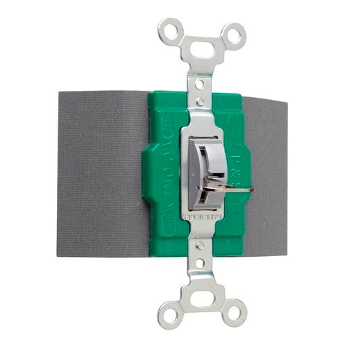 1256L Manual Controller, Double-Pole, Double-Throw Manual Control Switch, 30A, 120/277V, Locking