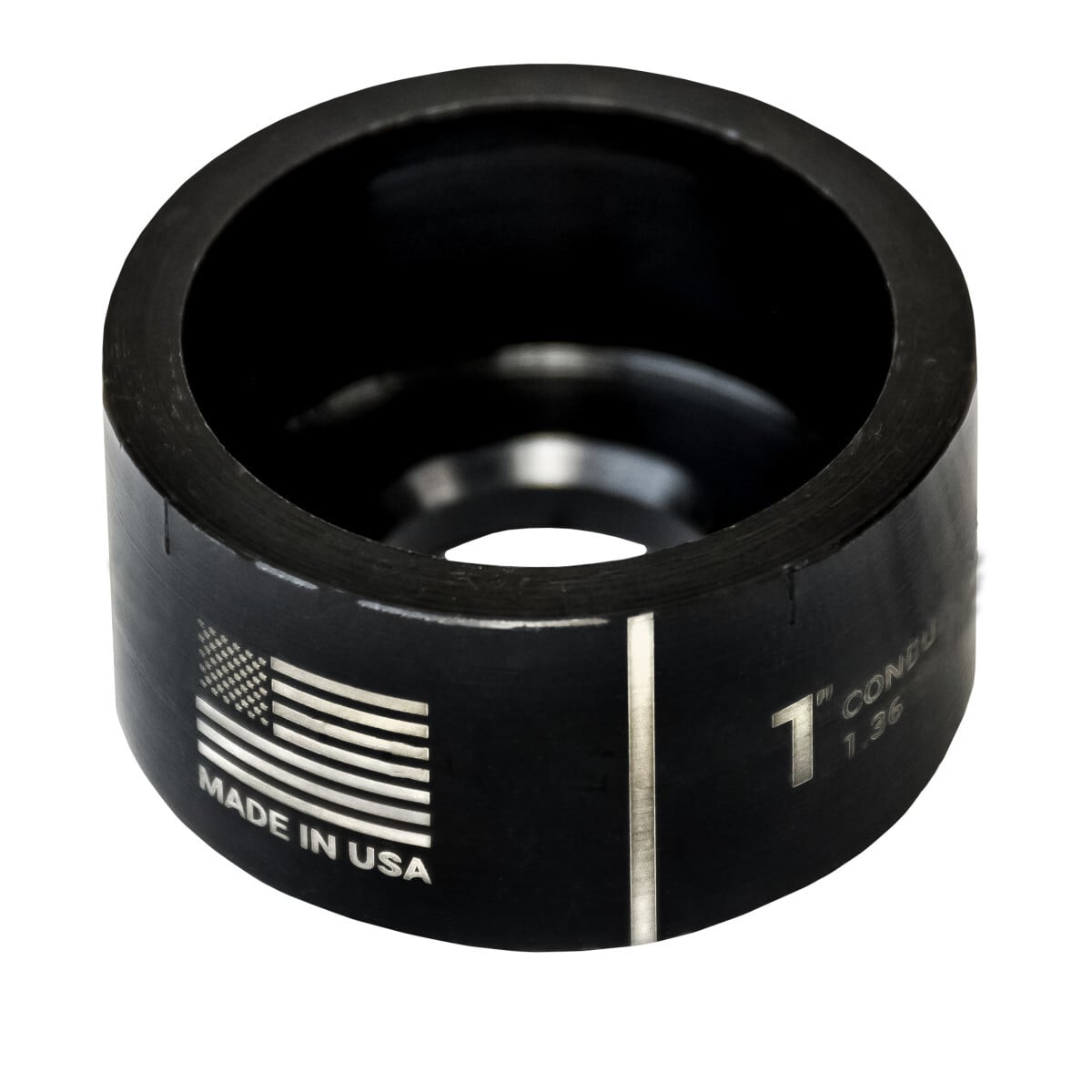 Slug-Buster Packaged Replacement Die1" Conduit. Actual Hole Size 1.362" (34.6 mm)