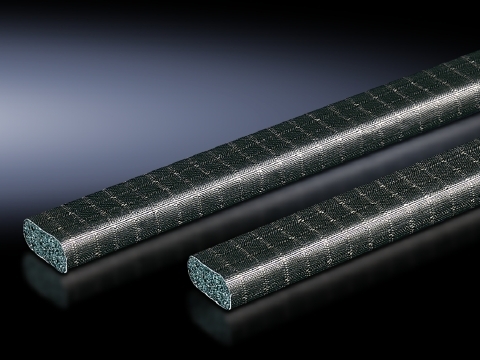 EMC baying seal, for TS, Cross-section 6.3 x 6.3 mm, supply includes: 3 seals, length 2 m each