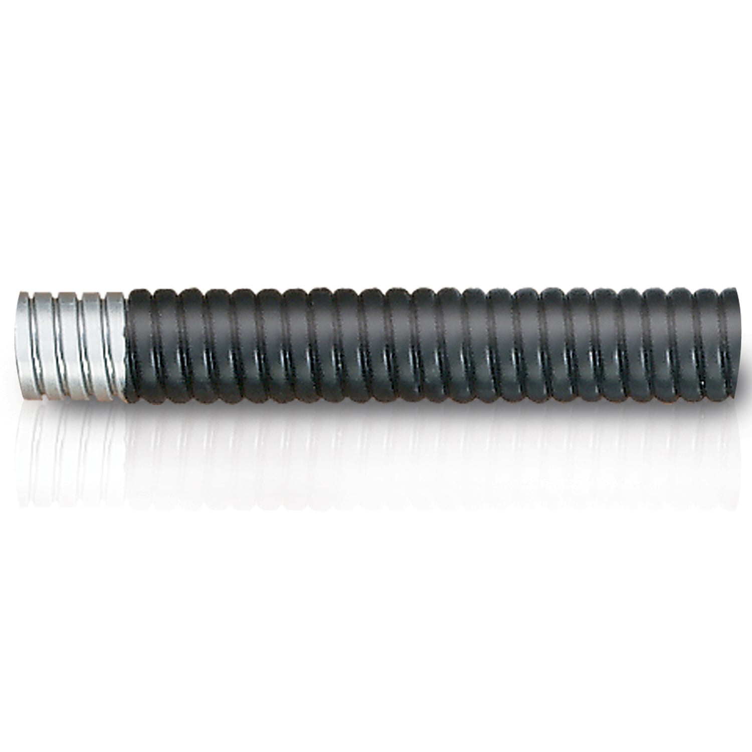 VJC 13 1IN.BLACK 100FT.CTN. Vacuum jacketed non-UL steel conduit for high-flex installations.