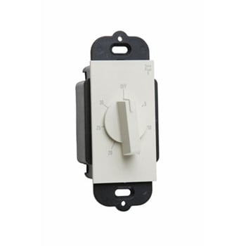 Wall Box Decorator Rotary Timer, Light Almond 97030LA