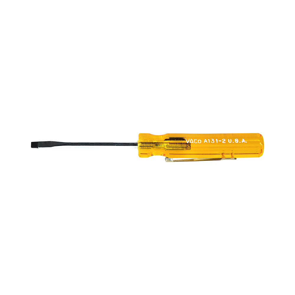1/8-Inch Keystone Tip Screwdriver with Pocket Clip