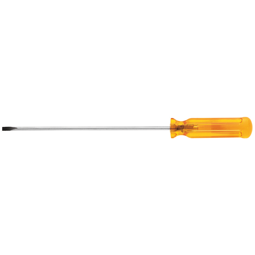 1/8-Inch Cabinet Tip Screwdriver 3-Inch Shank, Screwdriver with small-diameter shank for use in recessed holes or tight places is well-suited for electrical and telecommunications work