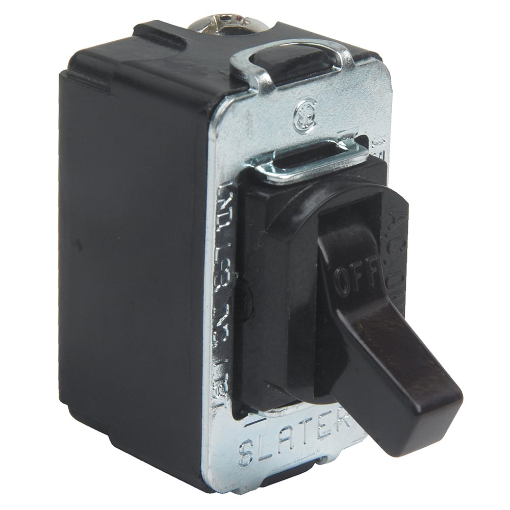 Special Purpose Devices - Despard Toggle Switch Screw Terminal, Single Pole 15A 120/277V, Brown
