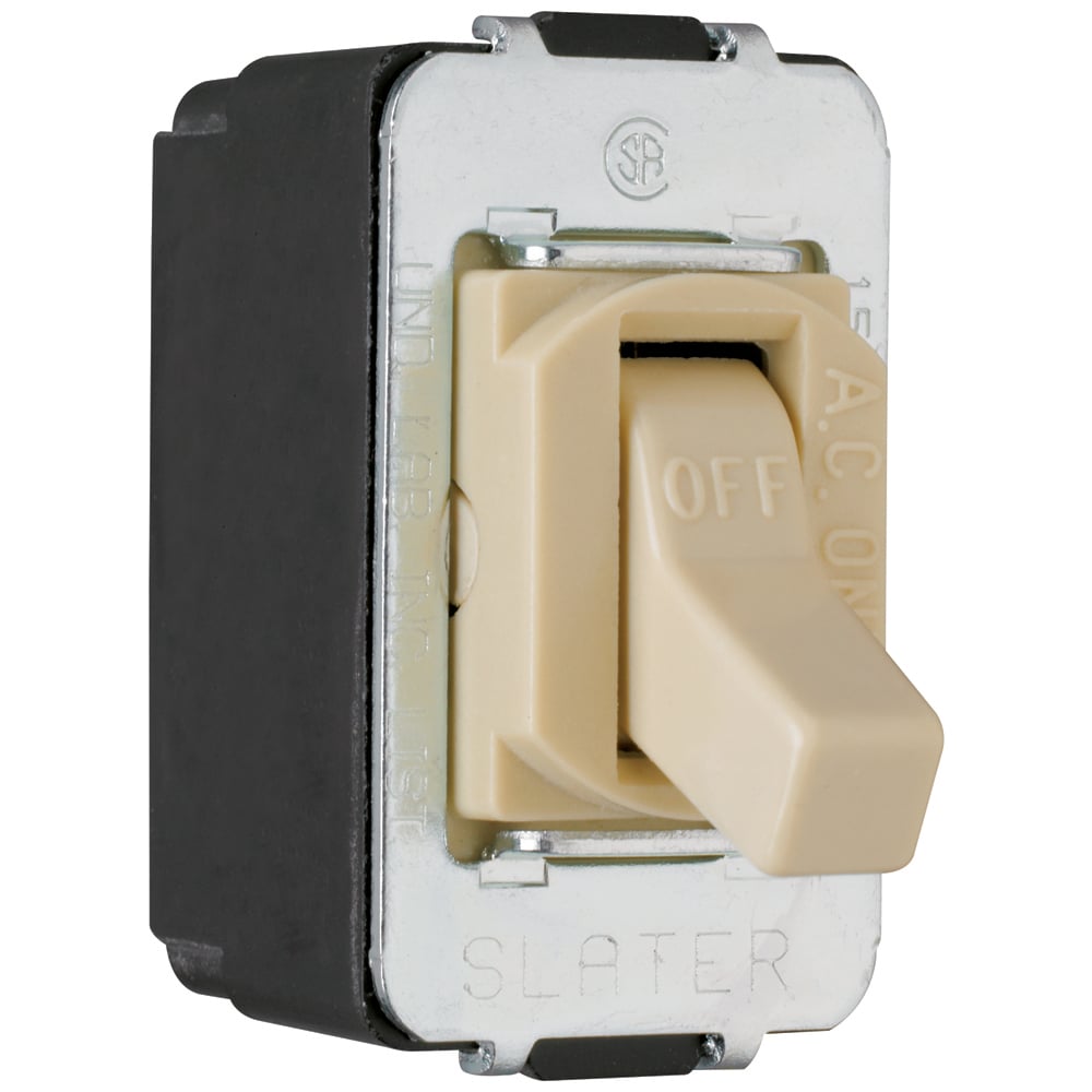 ACD1I Despard Toggle Switch Screw Terminal, Ivory