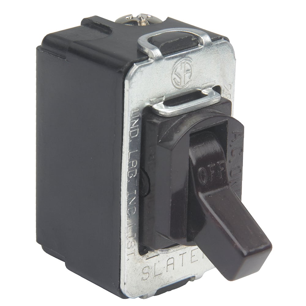 ACD201 Despard Toggle Switch Screw Terminal 20 Amp, Brown