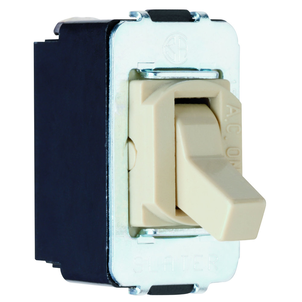 Special Purpose Devices - Despard Toggle Switch Screw Terminal, 3-Way15A 120/277V, Ivory