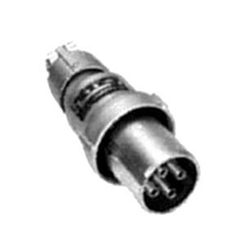 Powertite; 3 Pole 2 Wire Mating Plug; 100 Amp, 600 Volt AC/250 Volt DC