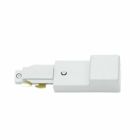 Product available while supplies last.<BR><BR>ARCHITRAK SYSTEM COMPONENT LIVE-END FEED IN WHITE.