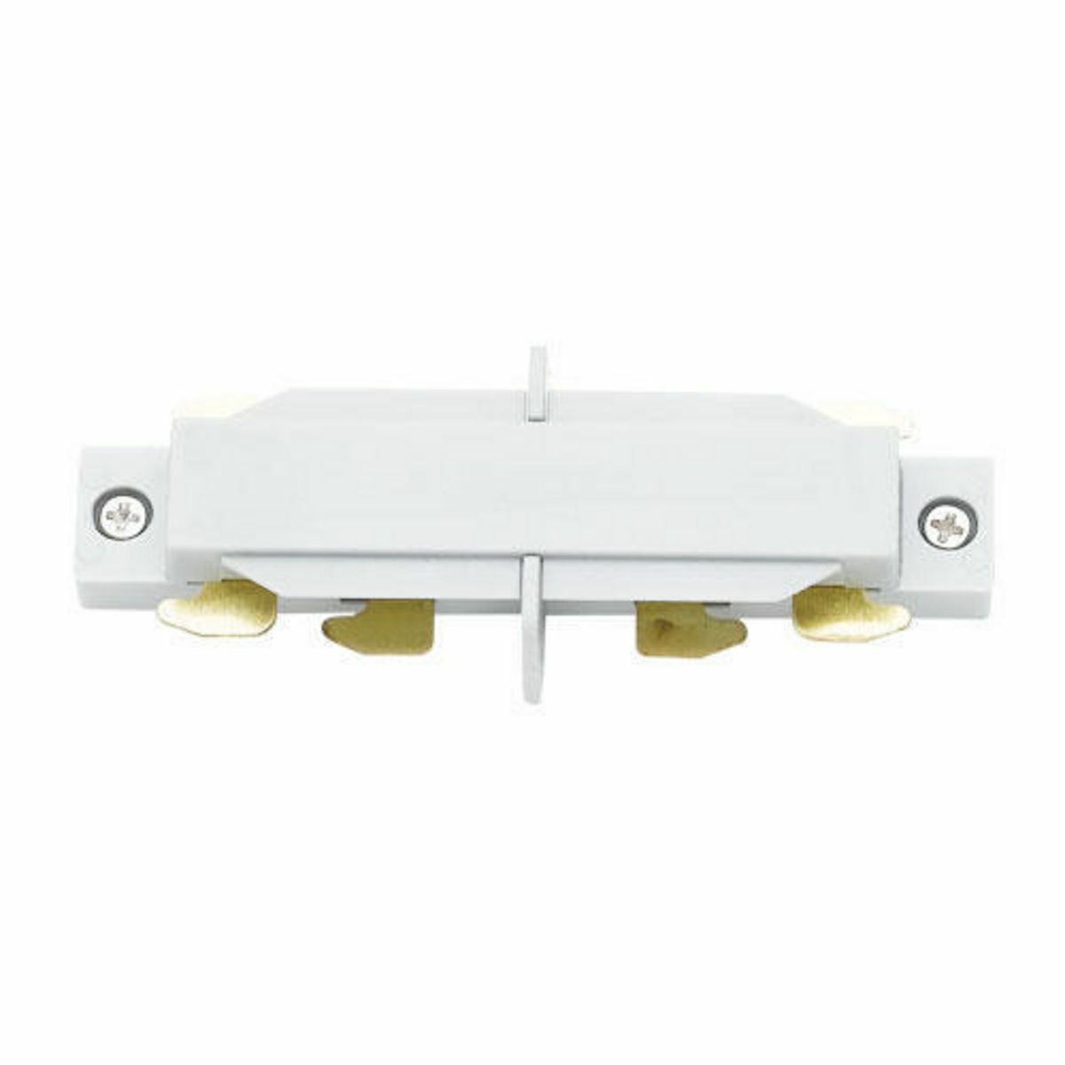 Product available while supplies last.<BR><BR>ARCHITRAK SYSTEM COMPONENT STRAIGHT MINI-JOINER IN WHITE.