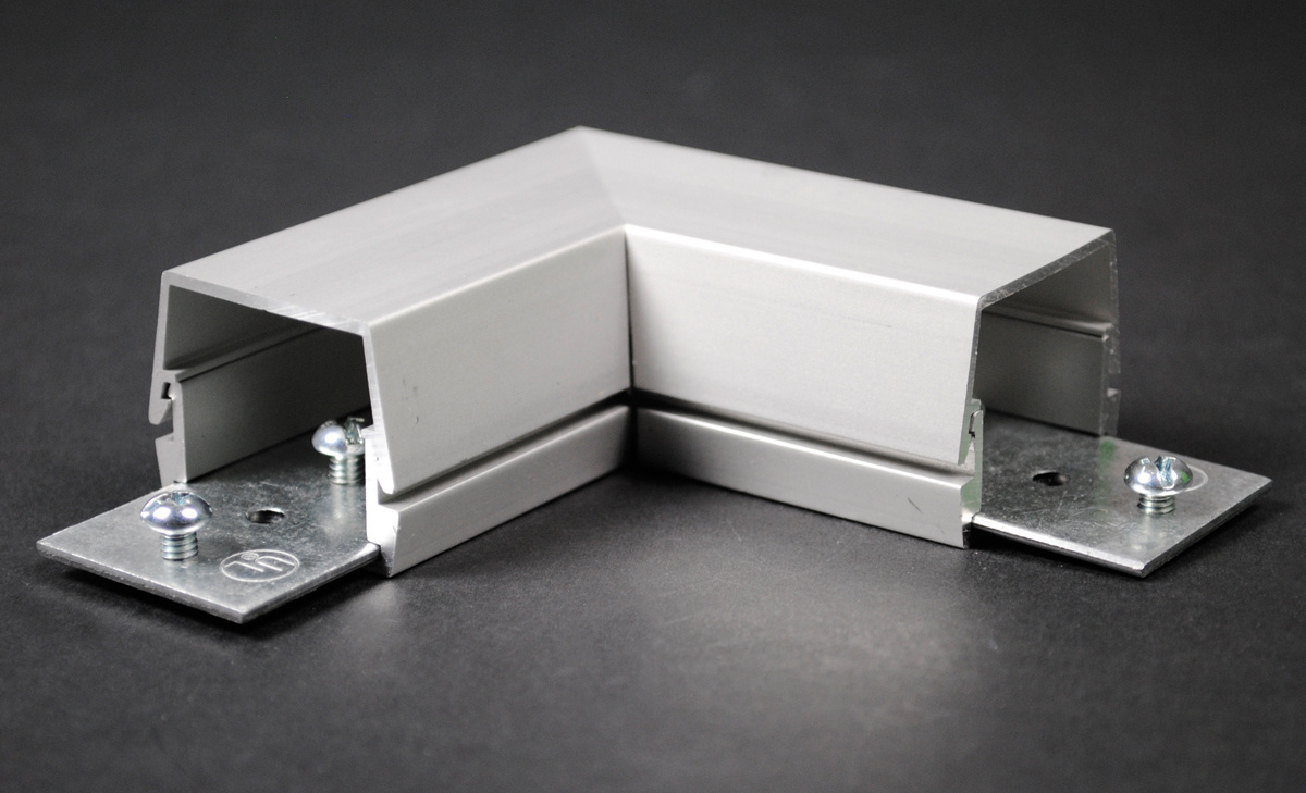 90 Deg Flat Elbow Aluminum