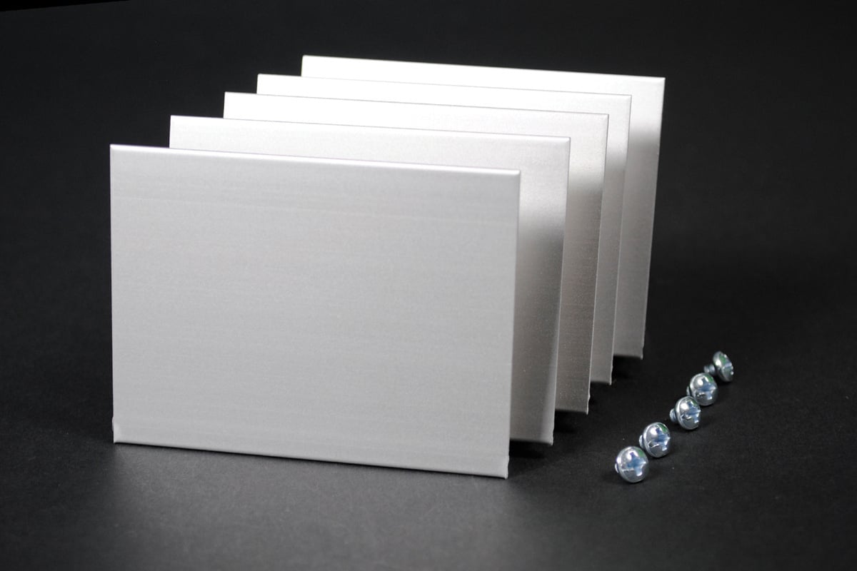 Blank End Cap, For Use With: ALA3800 Series Large Raceway, Aluminum, Satin Anodized, 3 in L