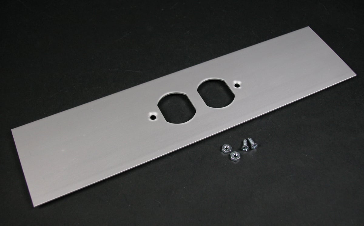 Duplex Rcpt Cover Plate