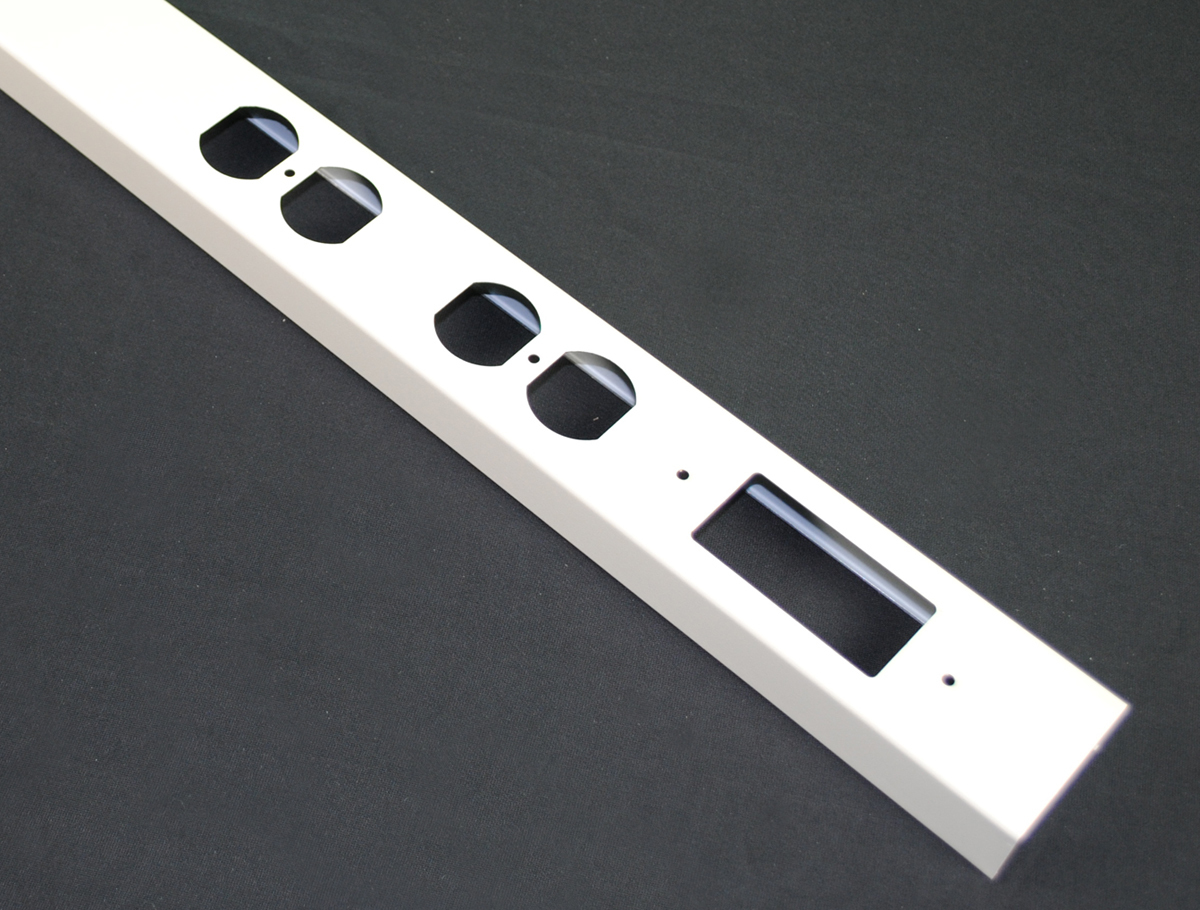  Add-On Tele-Power Pole Cover; Anodized Aluminum