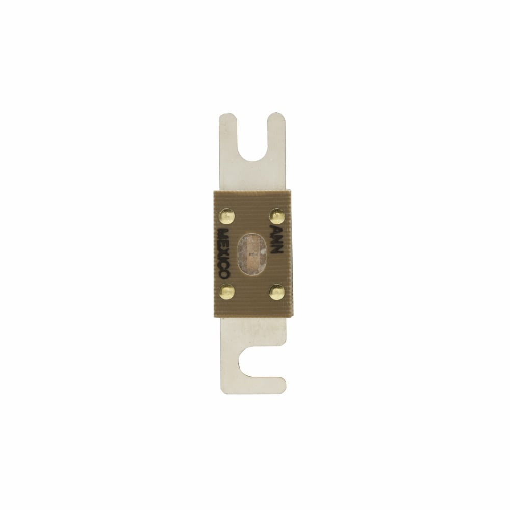Eaton Bussmann series ANN circuit limiter, 175A, 2.5 kAIC at 125 Vac, 2.7 kAIC at 80 Vdc, Blade end X blade end, Stud, Non Indicating