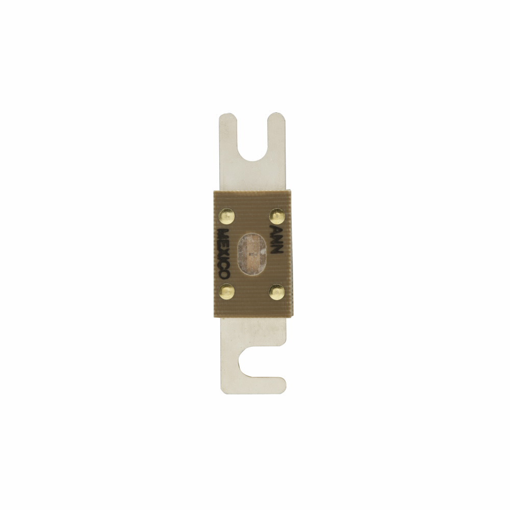 Eaton Bussmann series ANN circuit limiter, 325A, 2.5 kAIC at 125 Vac, 2.7 kAIC at 80 Vdc, Blade end X blade end, Stud, Non Indicating