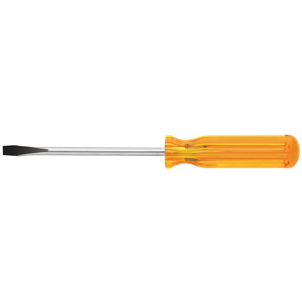 1/4-Inch Keystone Tip Screwdriver 4-Inch Shank, Screwdriver has oversized handle that is 35-percent larger than comparable screwdriver handles and delivers up to 50-Percent extra power to perform tough jobs with minimum effort