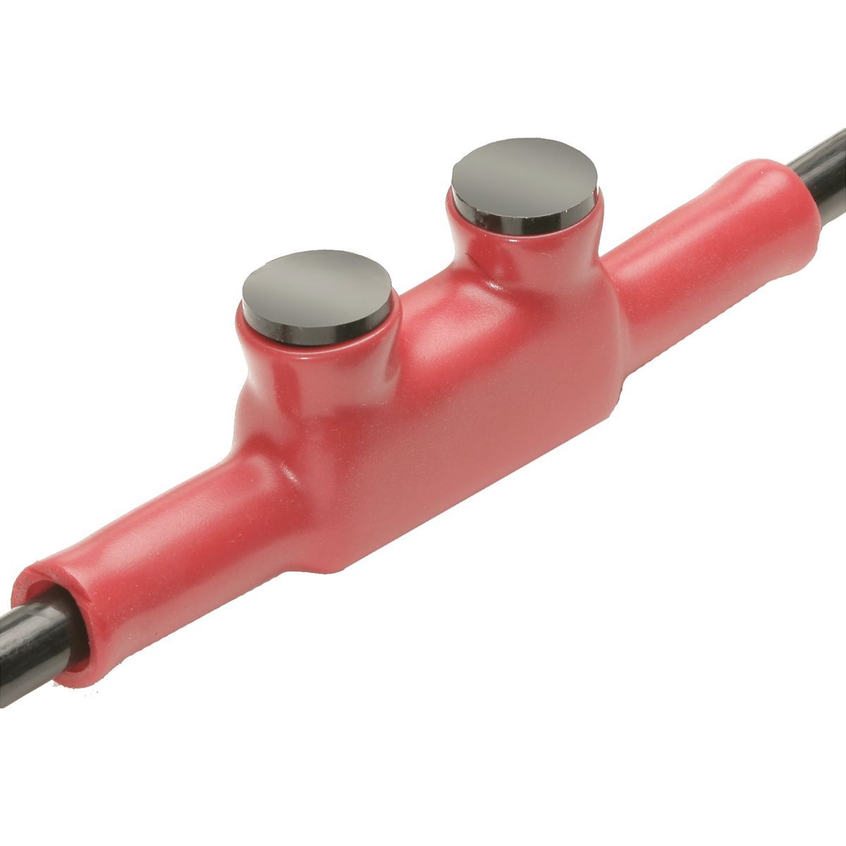 In-Line Splice/Reducer, 2 Port, 4/0 AWG-250 kcmil, Al/Cu Rated.