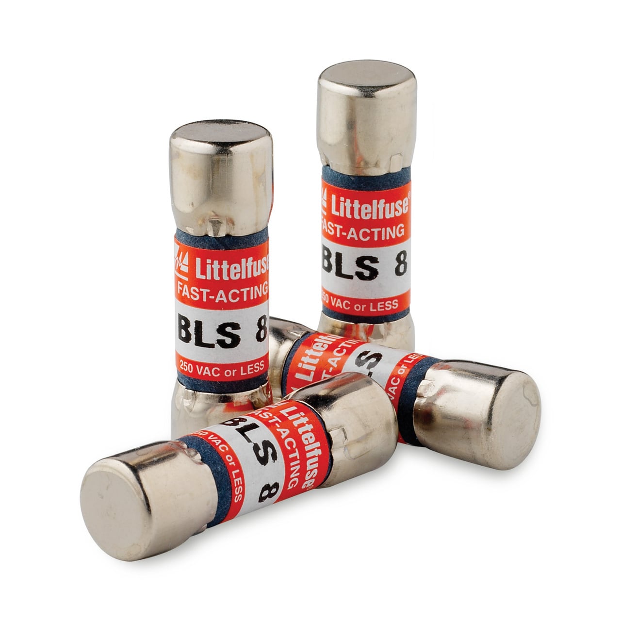 BLS fuses are 1-3/8" long in contrast to other midget fuses which are 1-1/2". They provide space saving, low-cost, protection to street lighting, metering, control and electronic circuits.