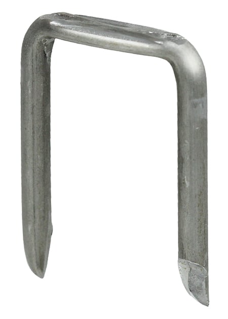 Staple, 14-3, 12-3, 10-3 AWG cable size, Non-Metallic, Armored, Romex cable type, 9/16 x 1-3/16 in. staple size, Steel material, Wooden Stud mounting, 12 GA thickness