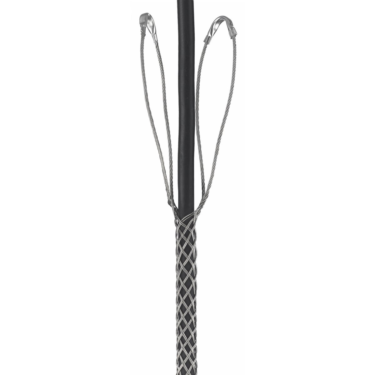 Support Grips, Double Eye, Double Weave, Closed Mesh, Tin-Coated Bronze, 1.25-1.49"